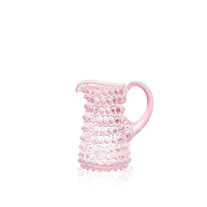 Hobnail mini tall jug rosaline 350 ml