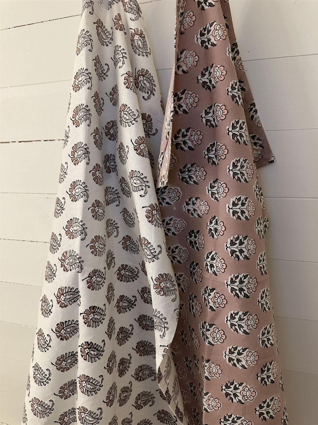 Kjøkkenhåndkle Alice blokkprint