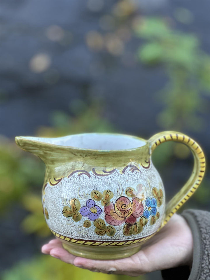 Vintage mugge H: 11,5/ 12,5 cm