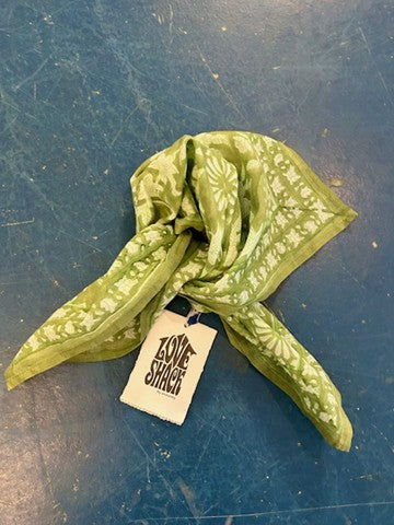 Lyon lite skjerf grass green