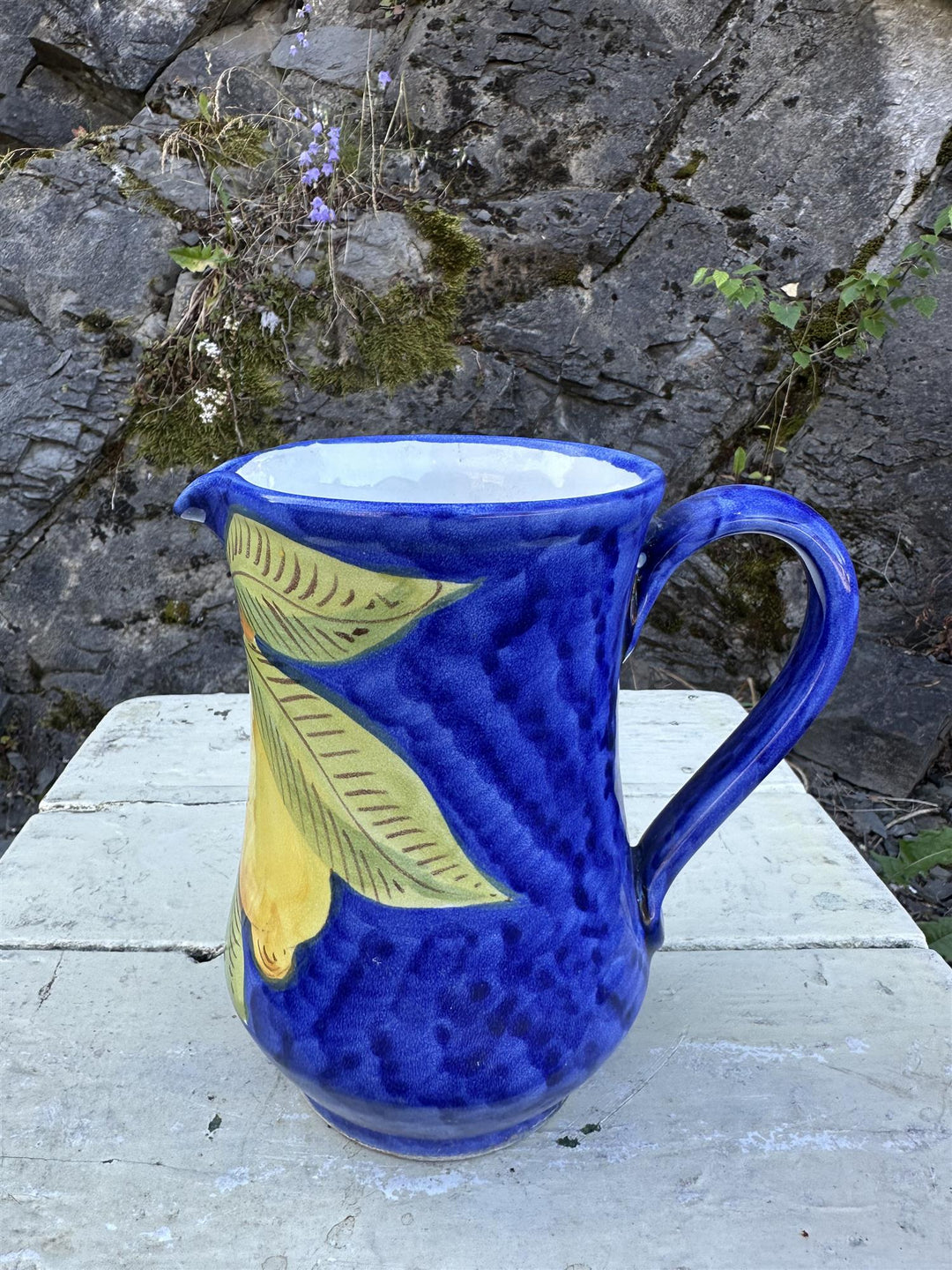 Vintage mugge H: 20 cm