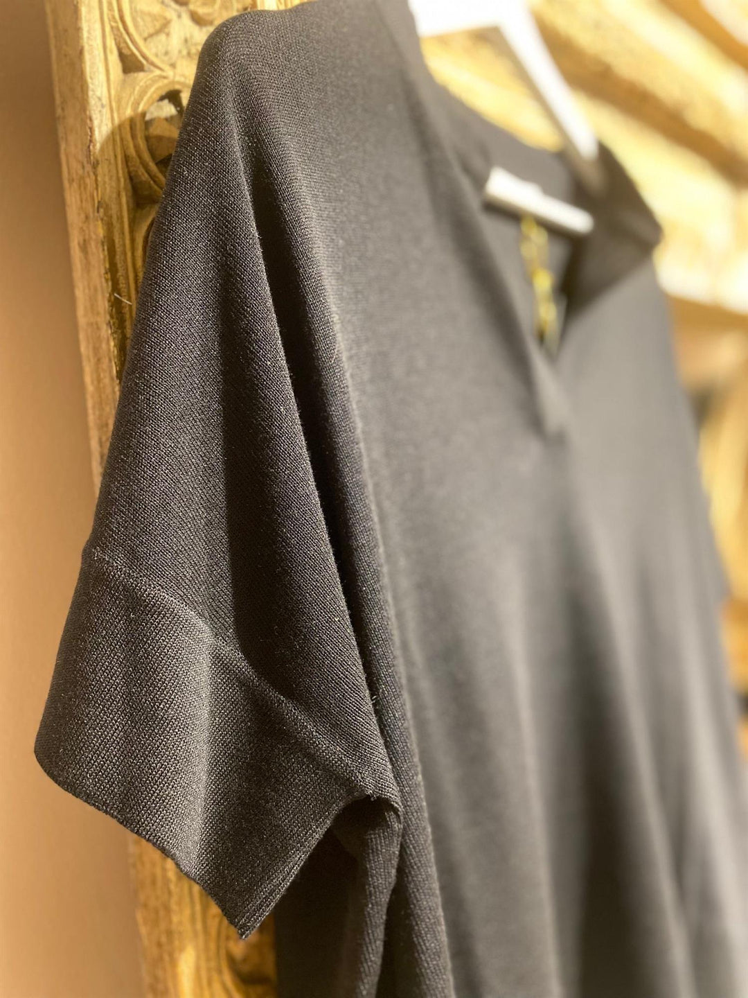 Palmer kortermet genser black