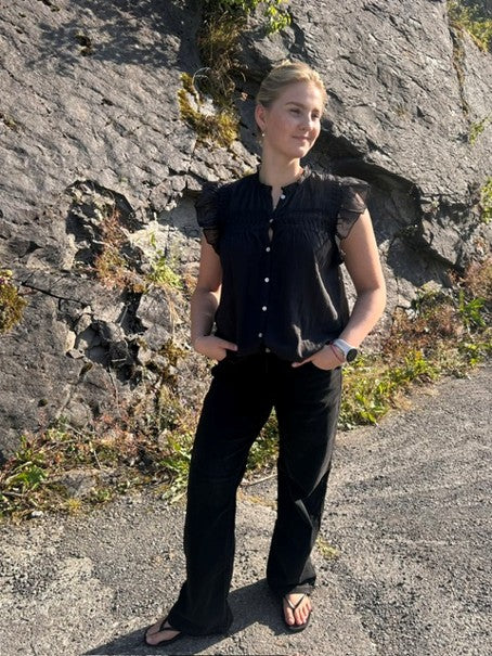 Colette black denim