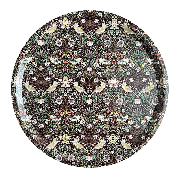 Morris strawberry thief brett Ø 38 cm