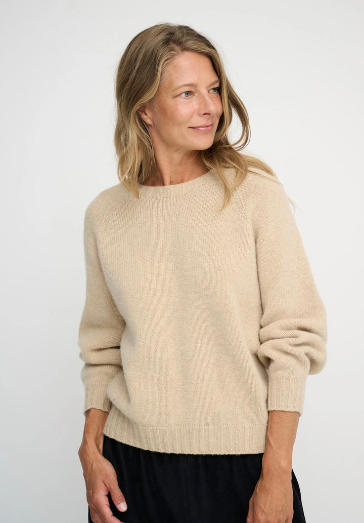 Sienna genser oatmeal melange