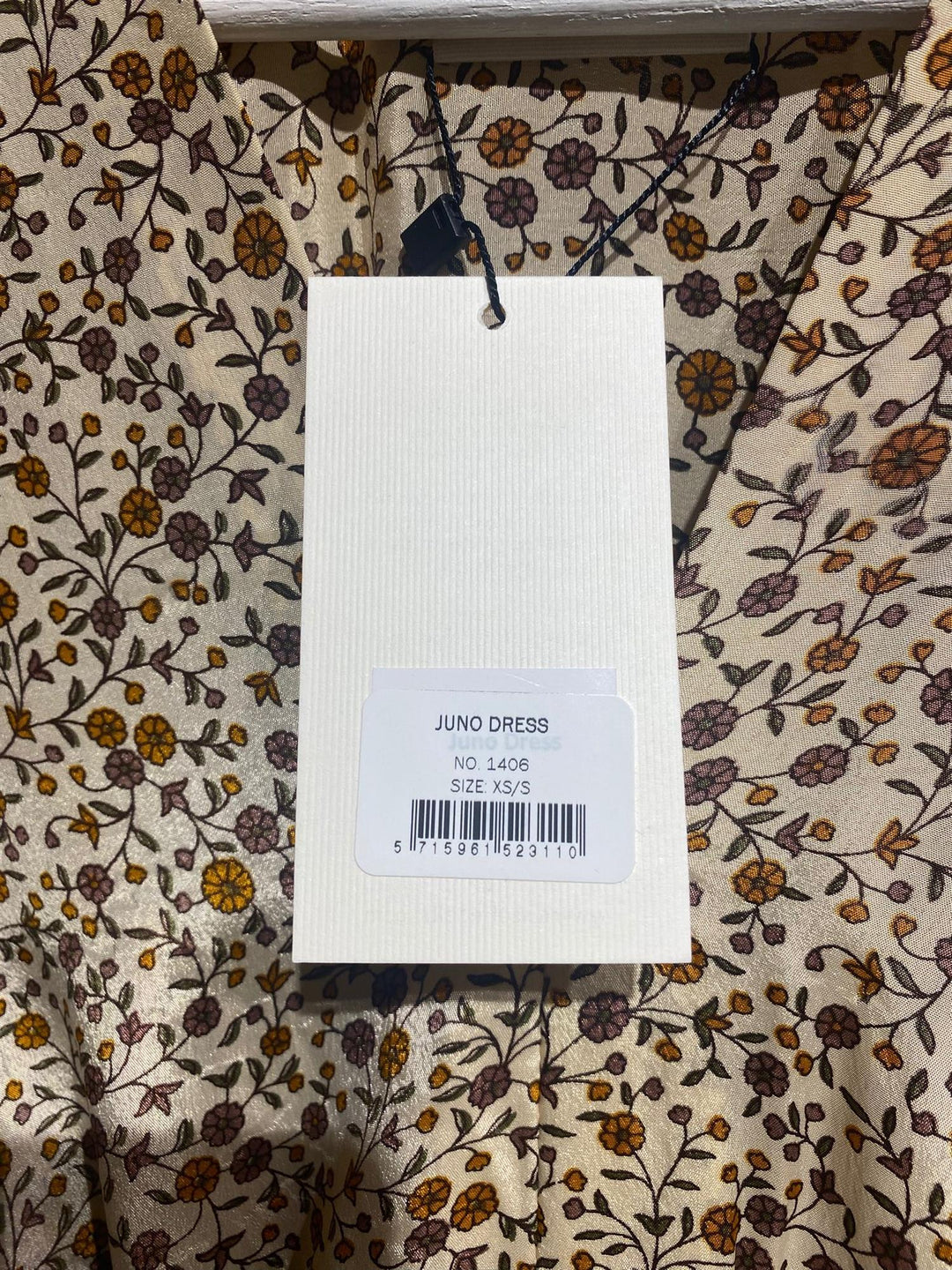 Juno kjole 100% silke Nr 1406