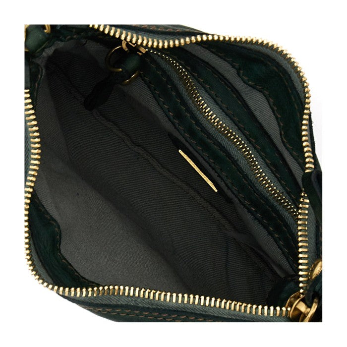 Giulia skulderveske flaskegrønn