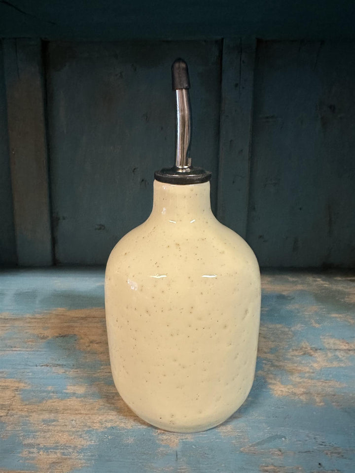 Veluto oljeflaske med helletut H 18 cm fløtefarget