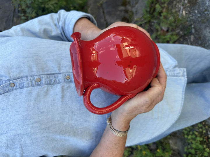 Veluto liten mugge rød