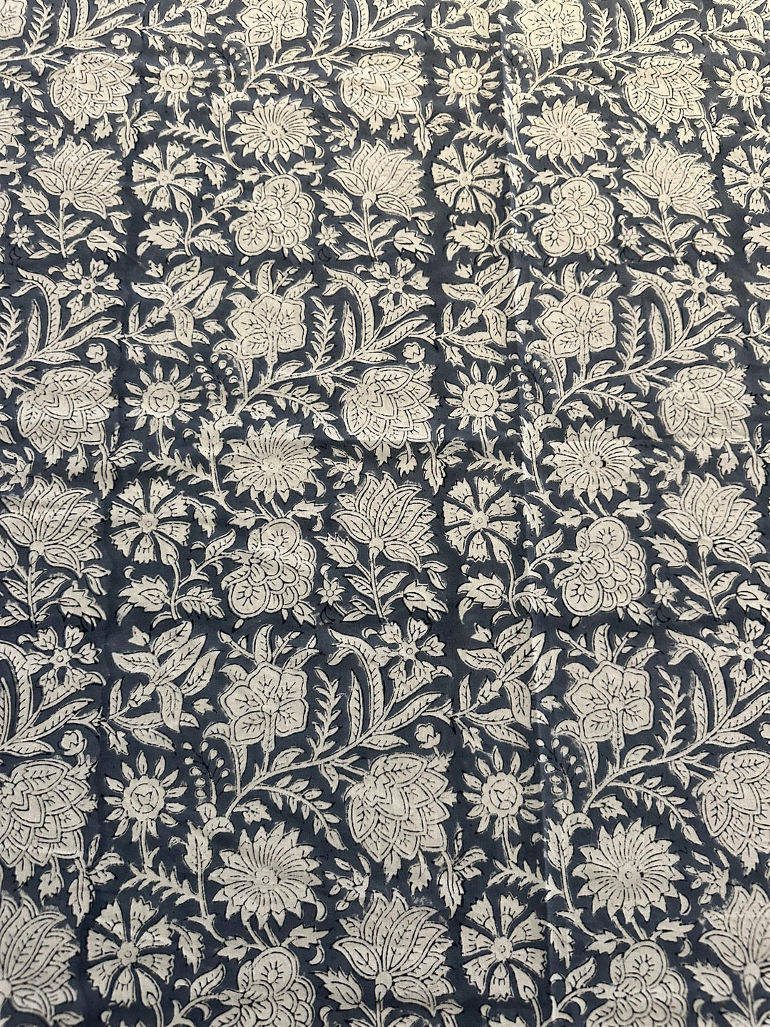 Duk Blue 150 x 250 cm blokktrykket