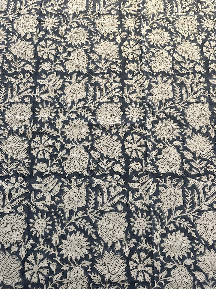 Duk Blue 150 x 250 cm blokktrykket