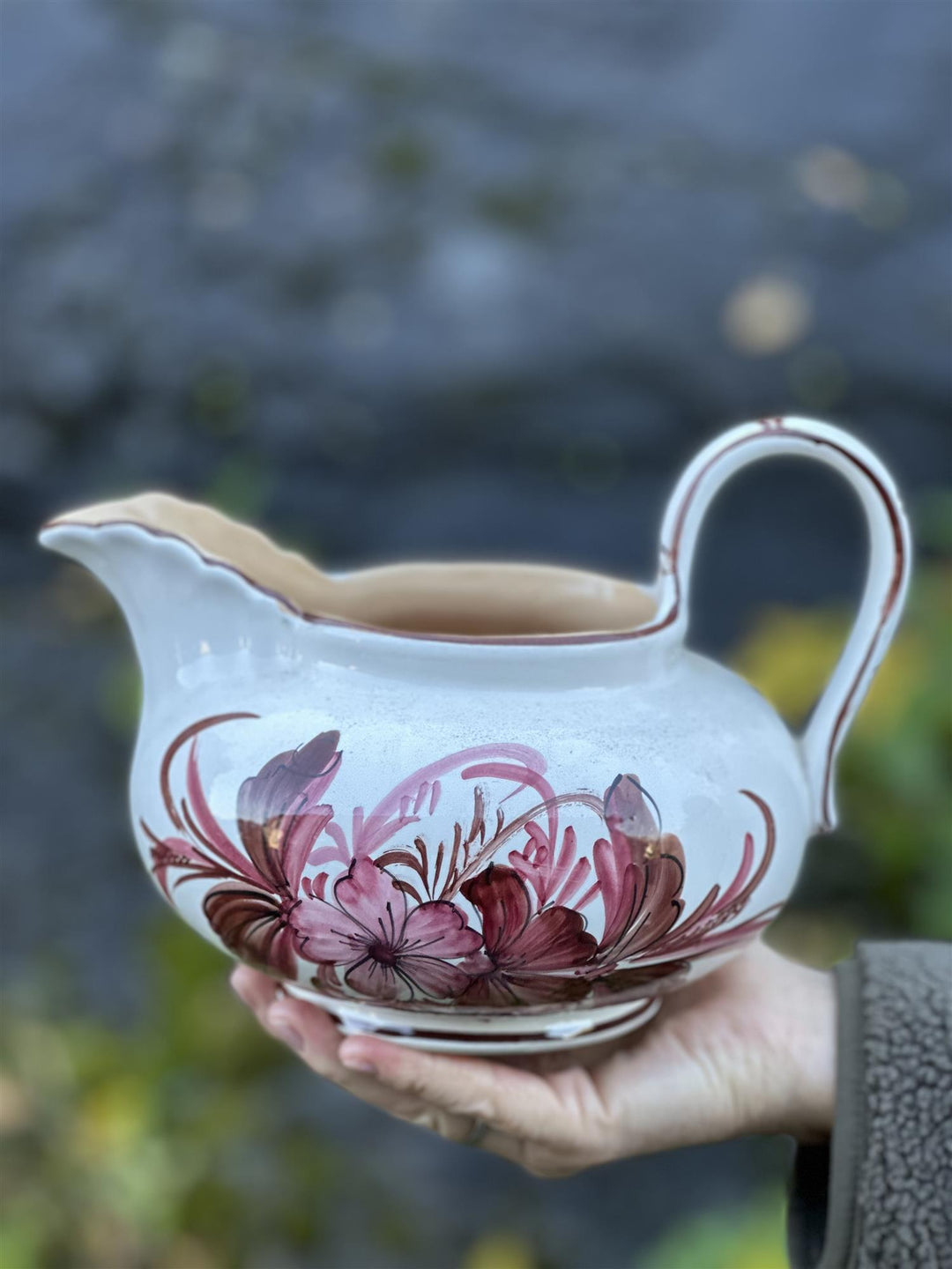 Vintage mugge H: 12/16 cm