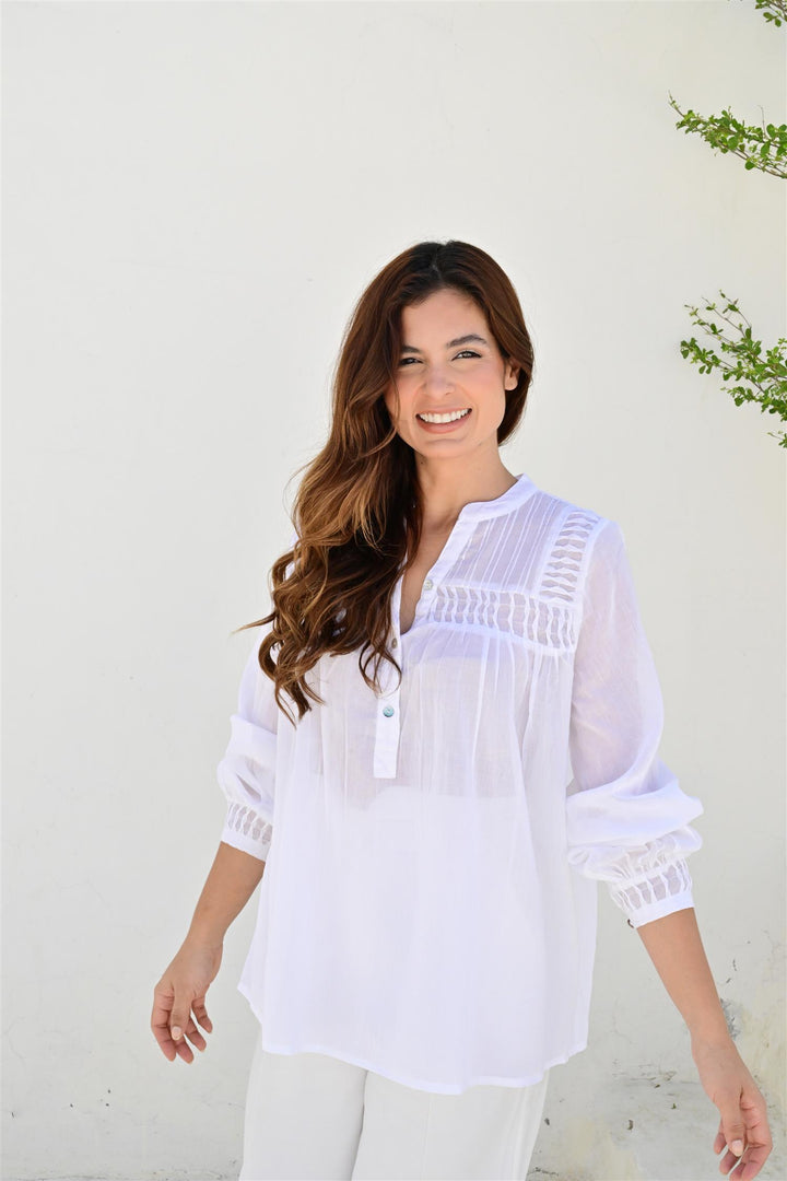 Provence bluse white