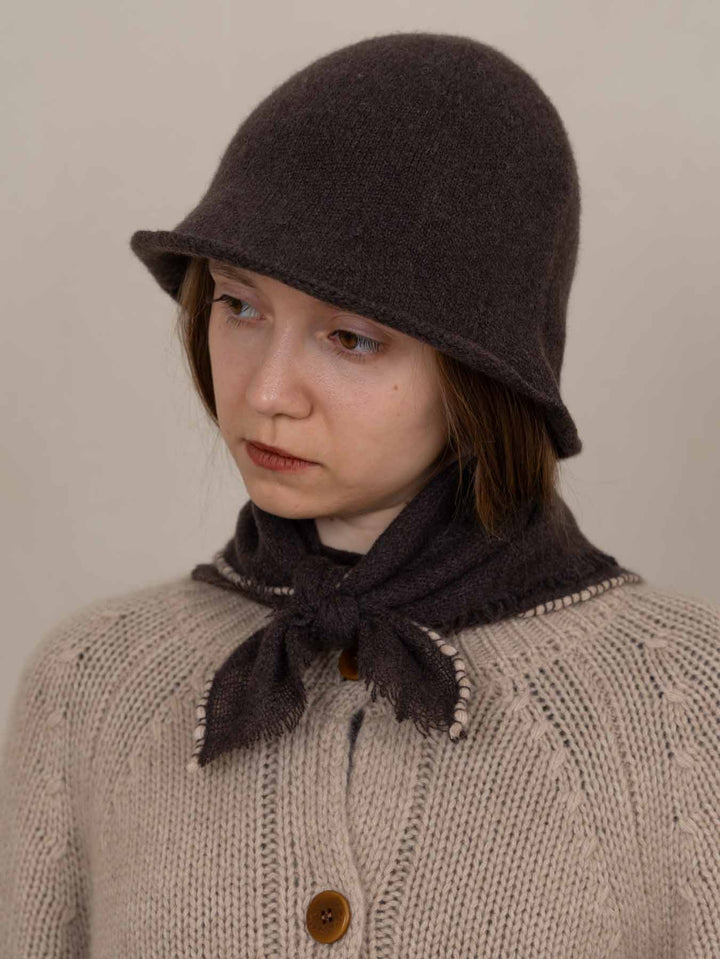 Skjerf 100% cashmere cocoa