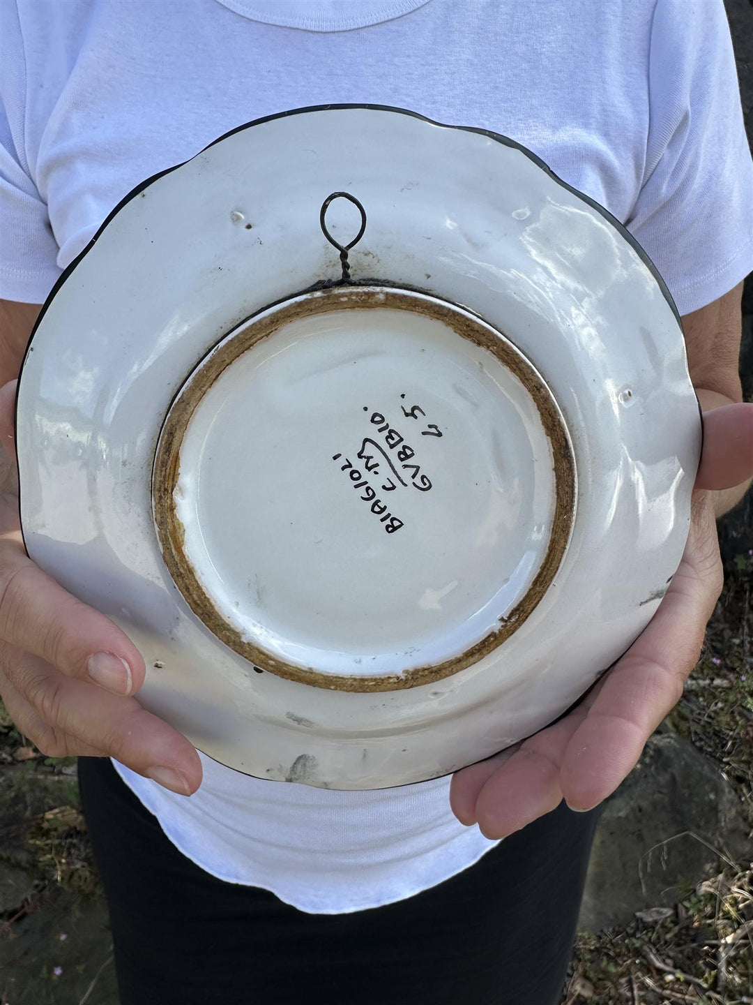 Vintage fat Ø: 19 cm