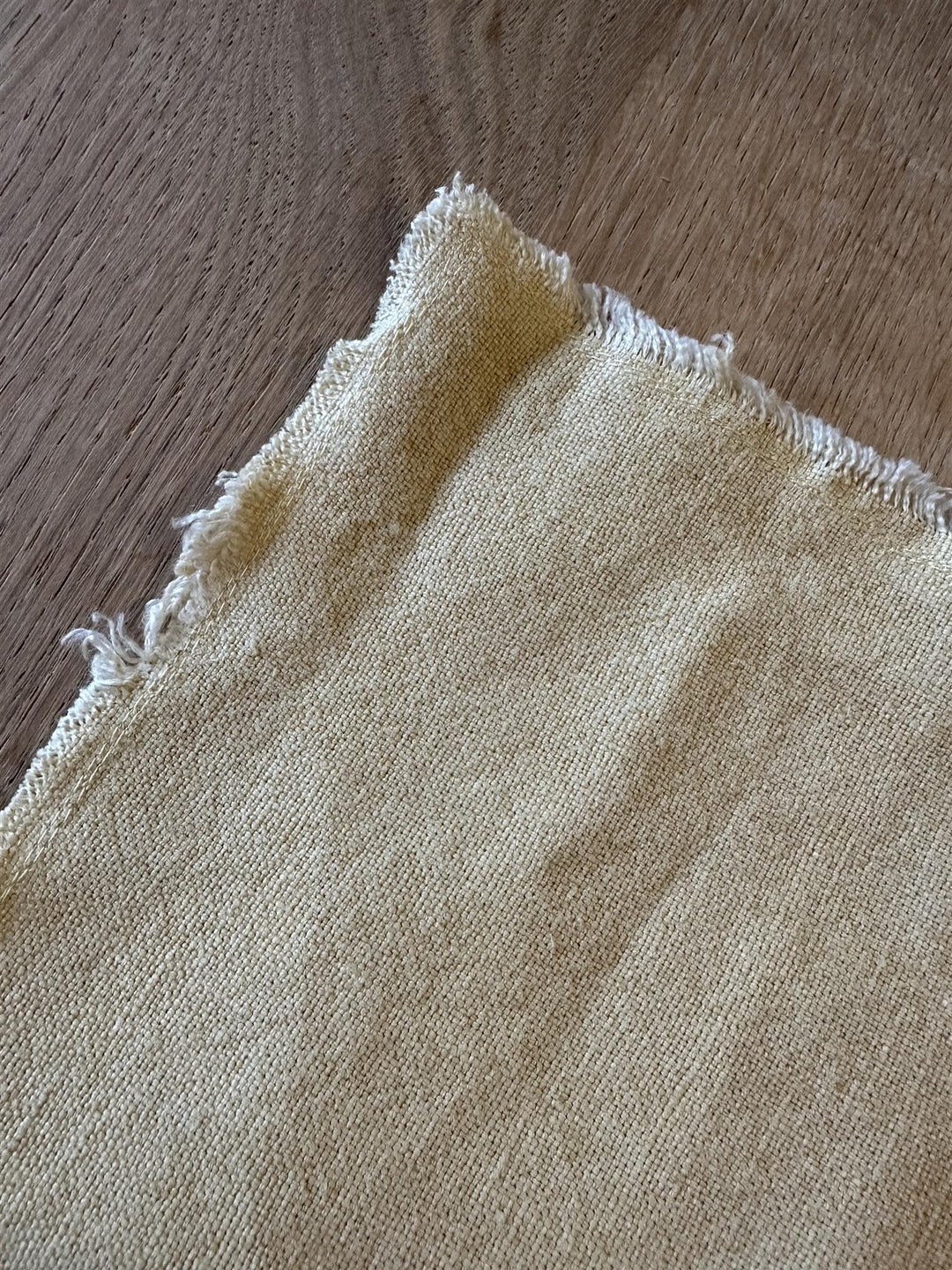 Spisebrikke 100% lin limone