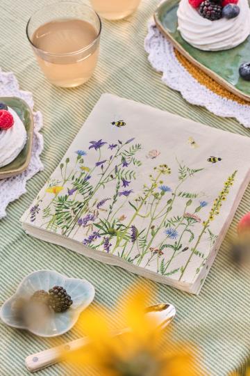 Papierserviett Summer Field