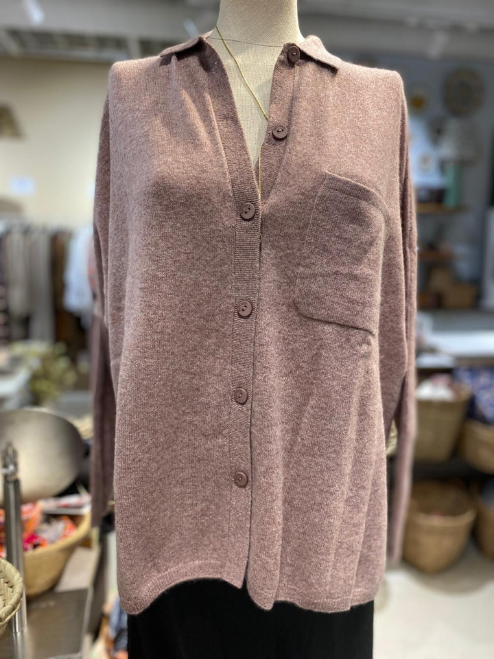 Andrea 100% cashmere granit