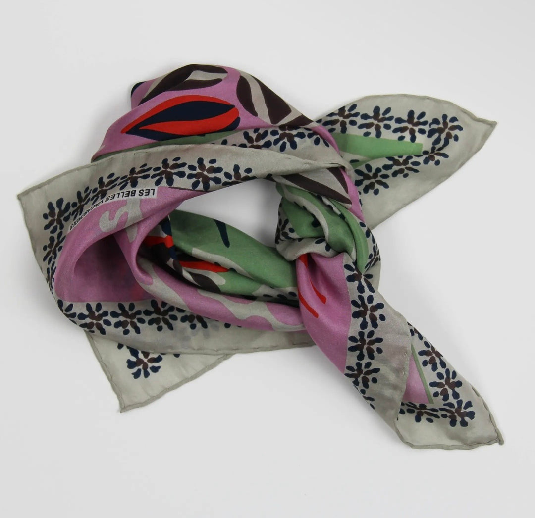 Skjerf mini Birdy marron