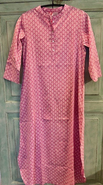 Annabelle lang tunikakjole purple