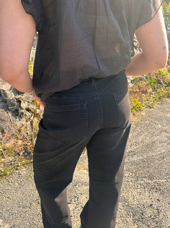 Colette black denim