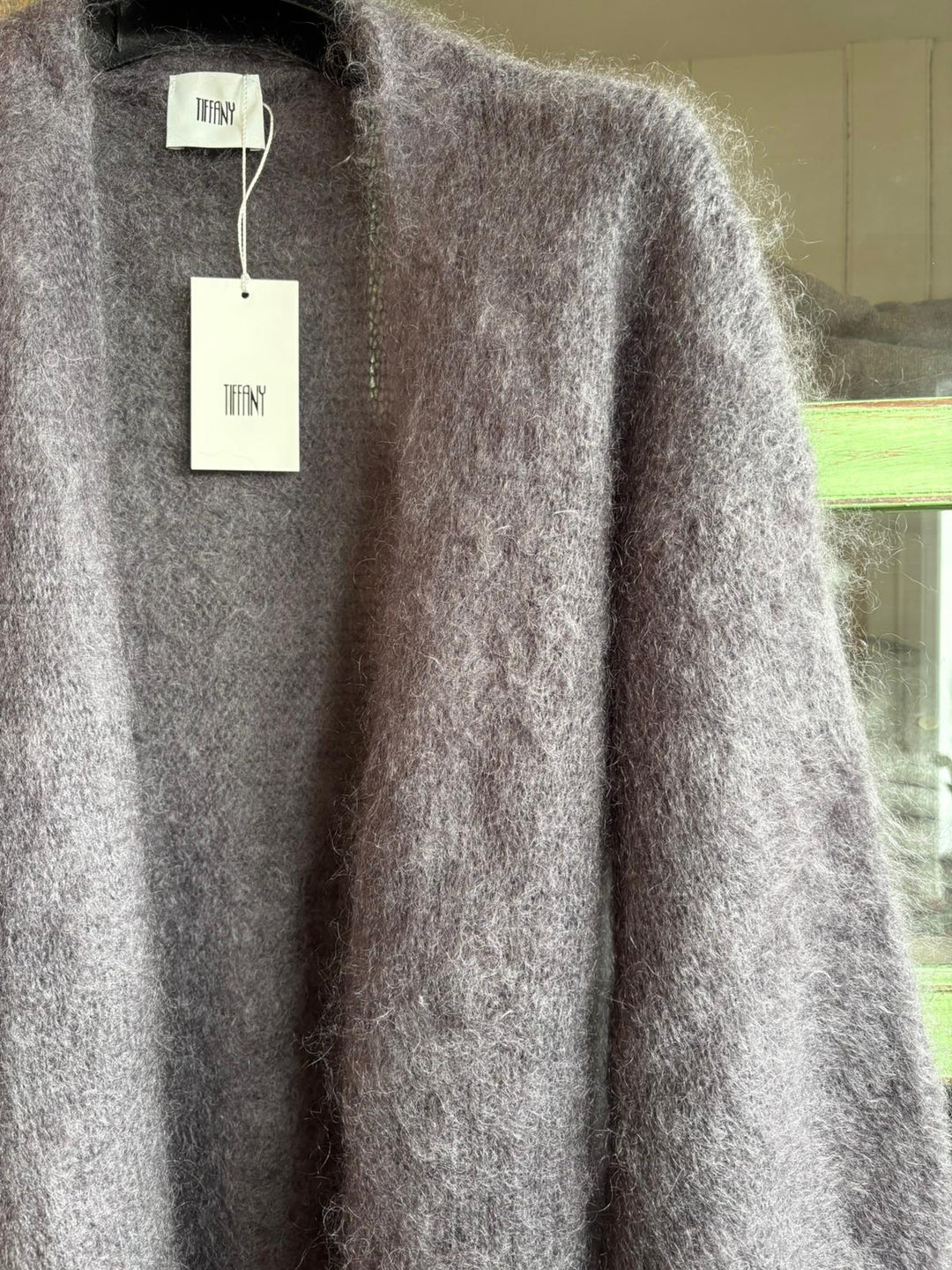Lilje lang cardigan dark grey