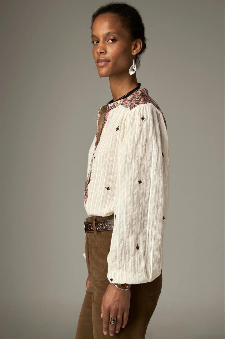 Marie bluse ivory
