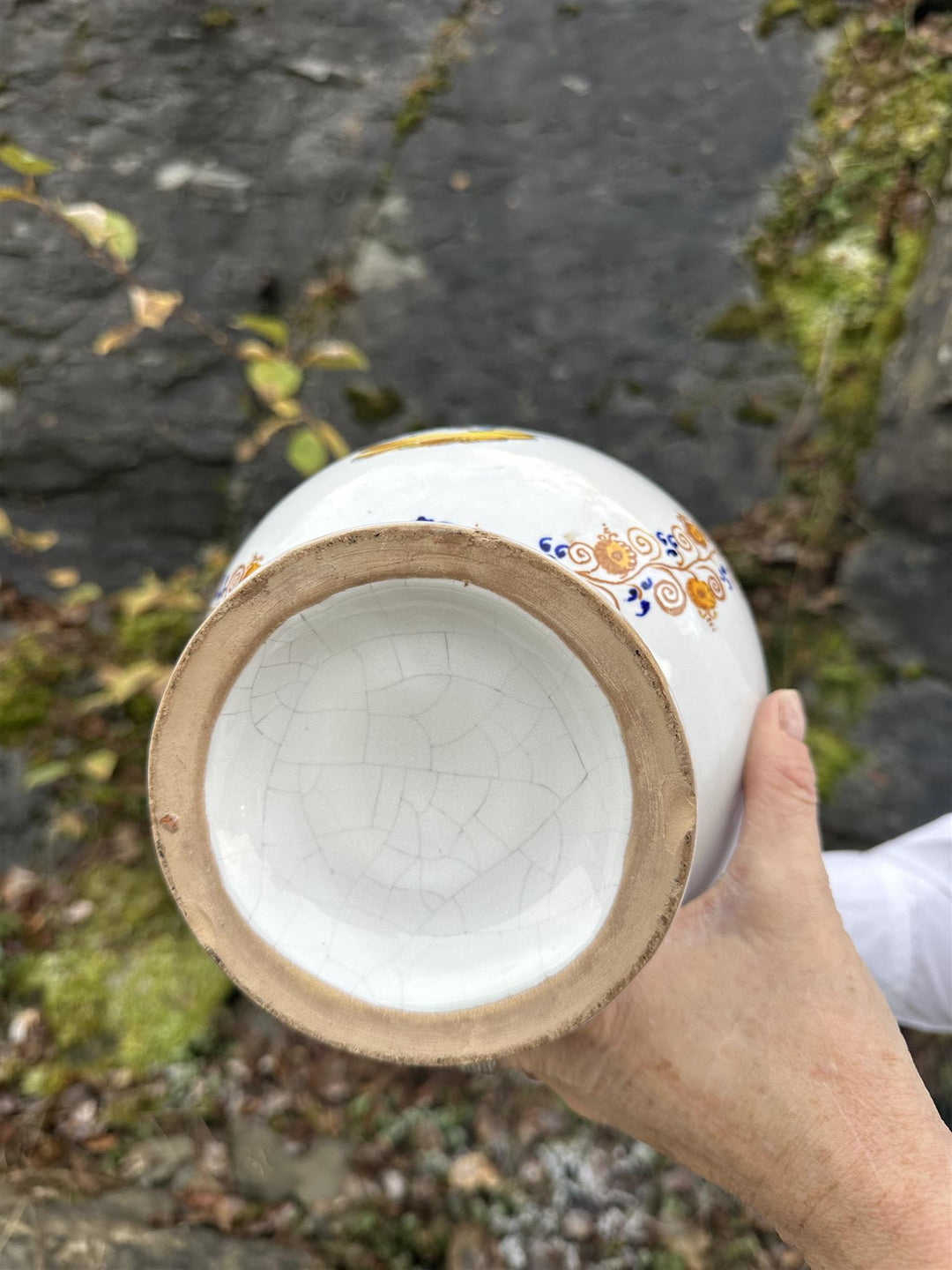 Vintage vase H: 30,5 cm