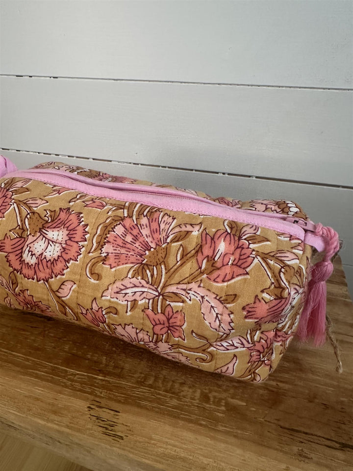 Sminkepung blokktrykket Delphine