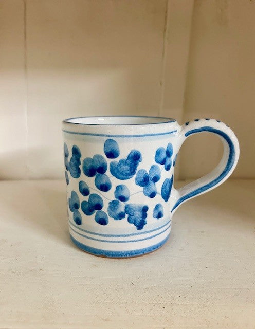 Arabesco krus himmelblå