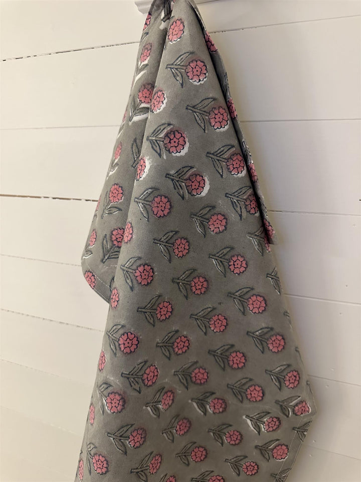 Kjøkkenhåndkle Gabrielle blokkprint