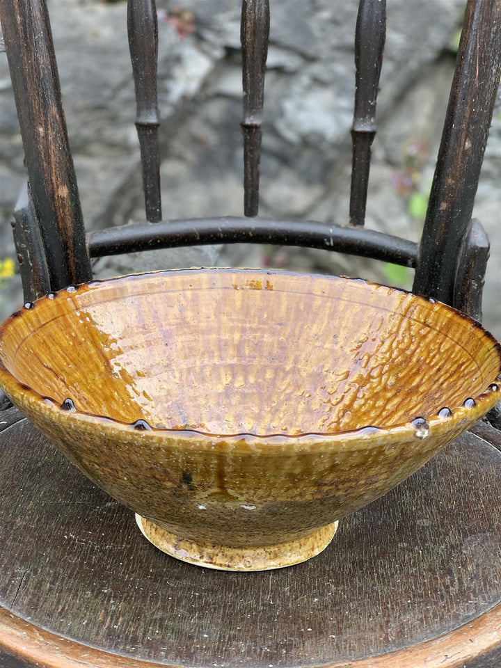 Tamegroute bolle Ø: 30 cm gul
