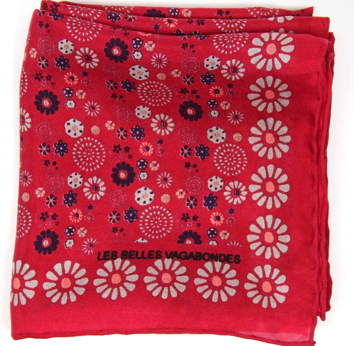 Skjerf mini Hanami rouge