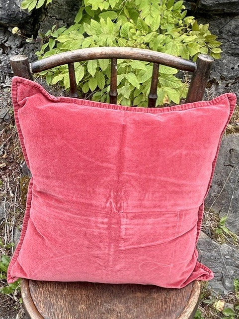 Putetrekk velur 50x50 cm Burgundy