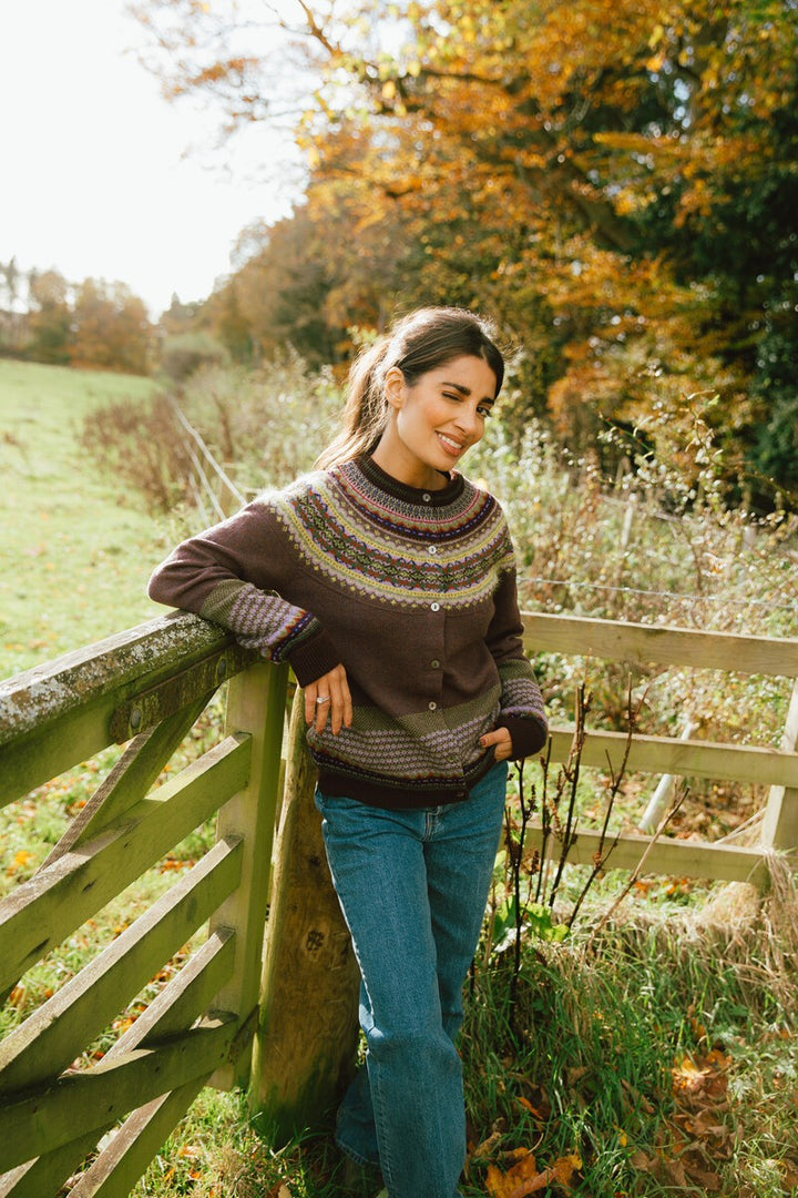 Alpine cardigan Heather