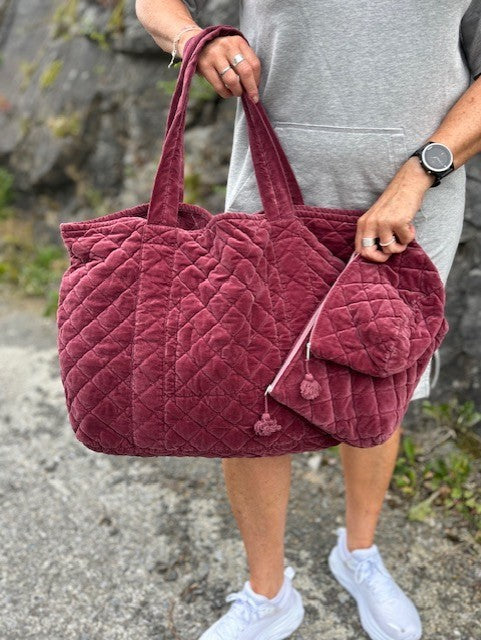 Bag velur Port wine