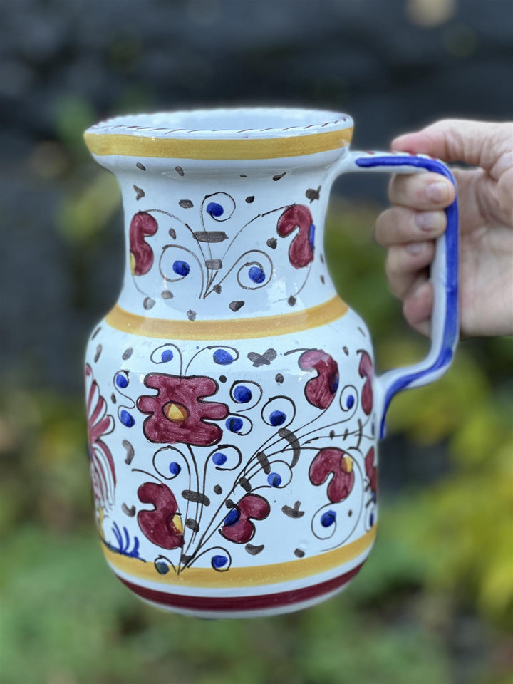 Vintage mugge H: 21,5 cm