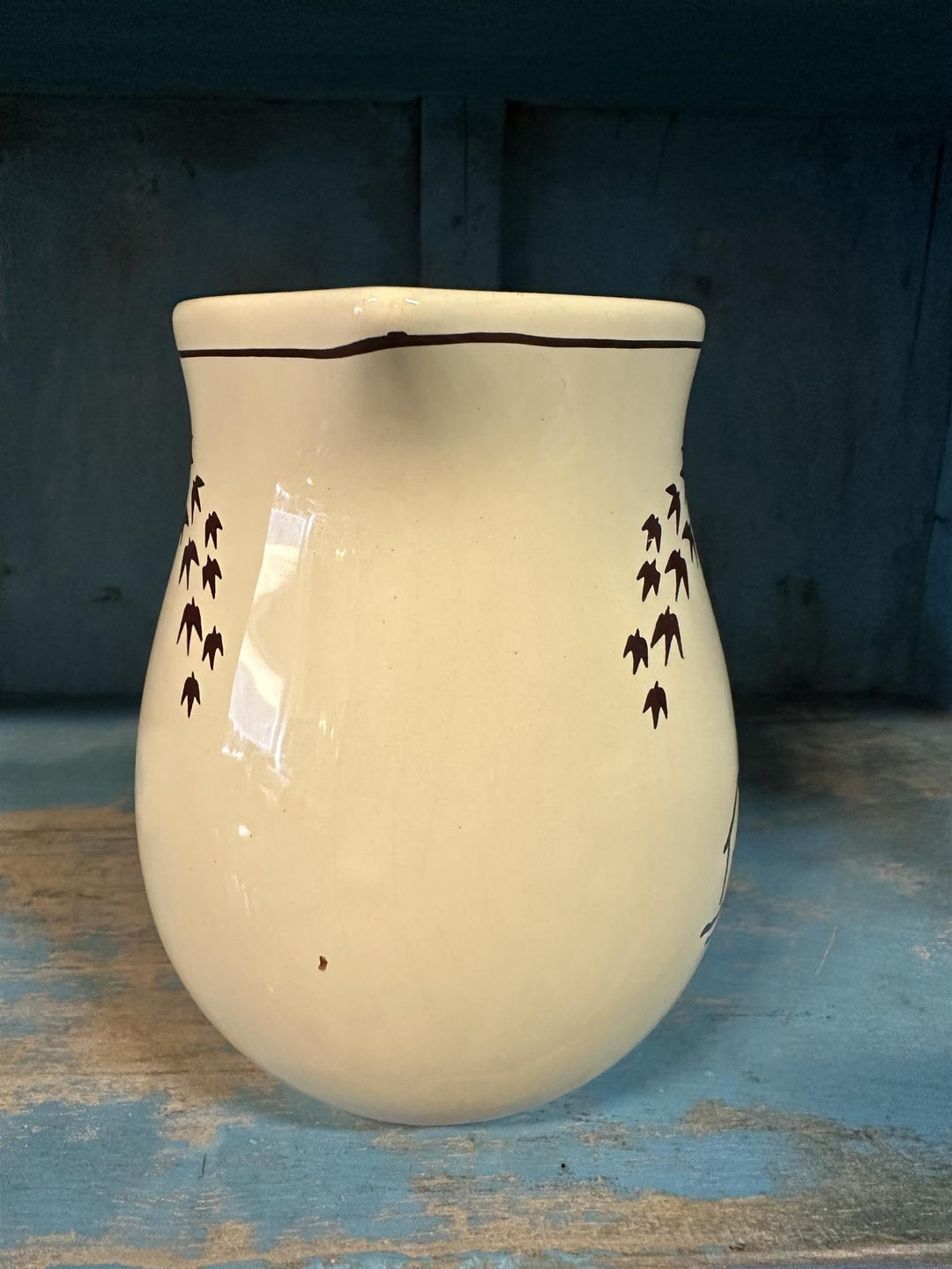 Vintage mugge H: 16,5 cm