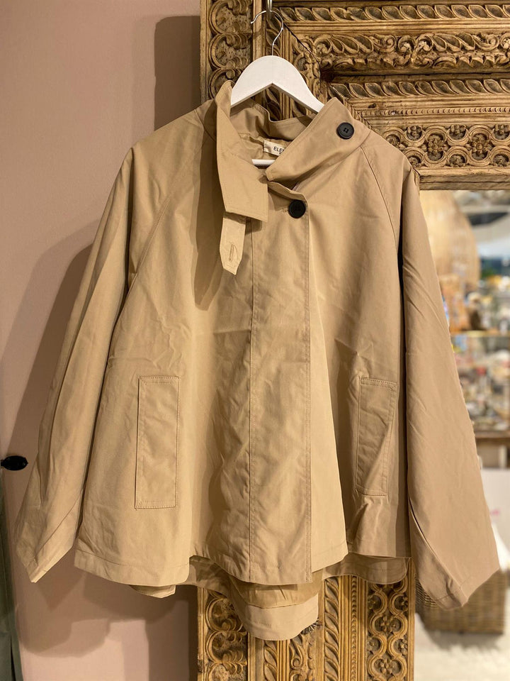 Elenza trenchjakke taupe