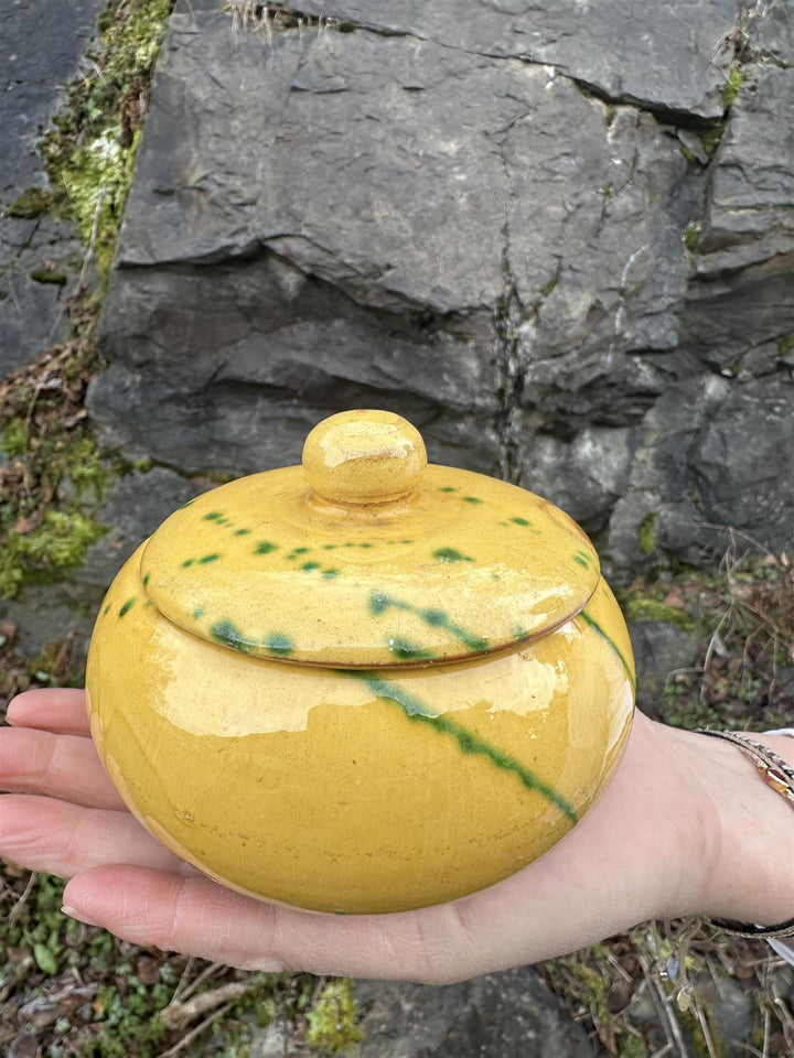 Skål med lokk Ø: 11 cm