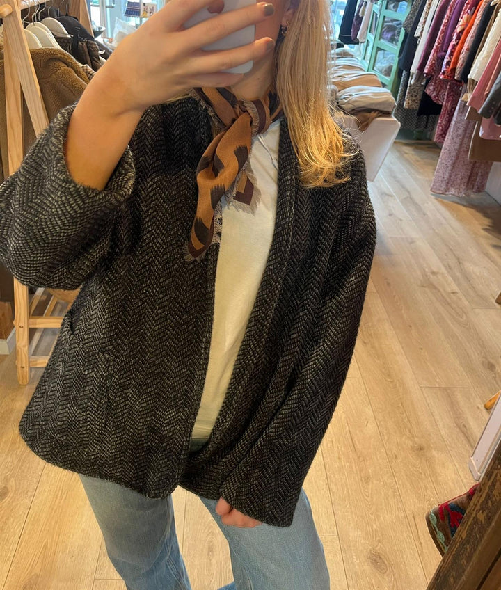 Erika jakke grey