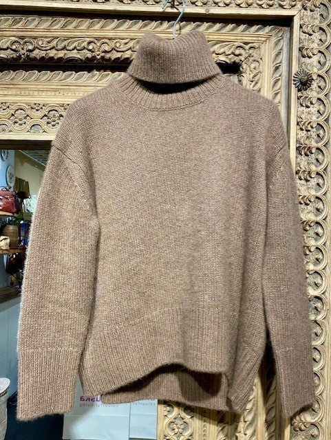 Audrey cashmere genser Cafe au lait