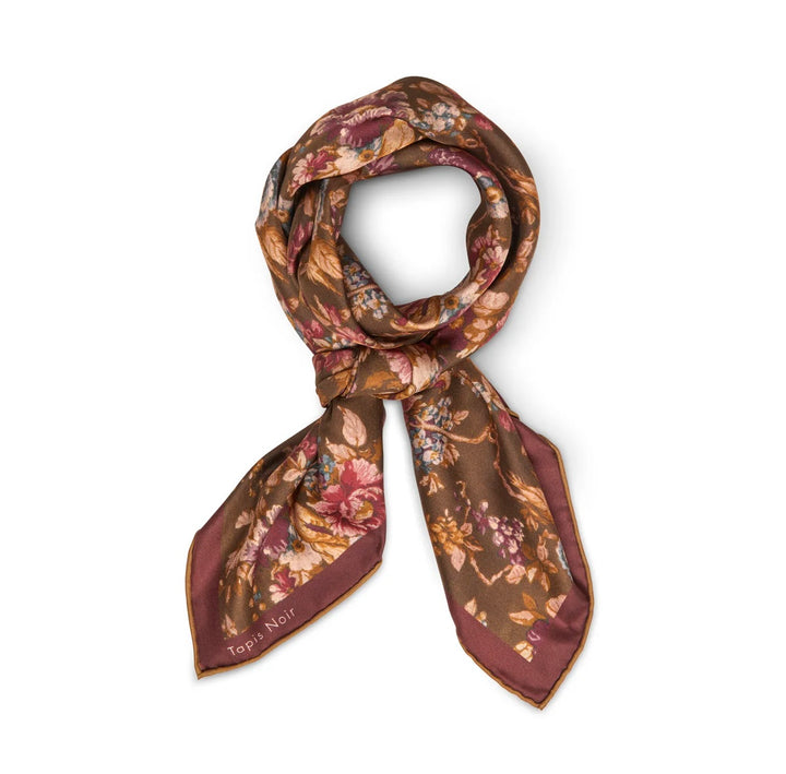 Classical Daisy skjerf brun