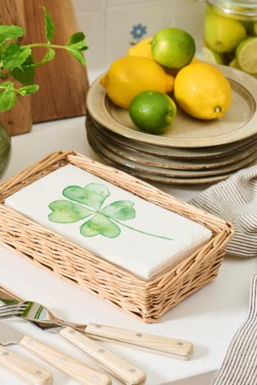 Papirserviett Firkløver