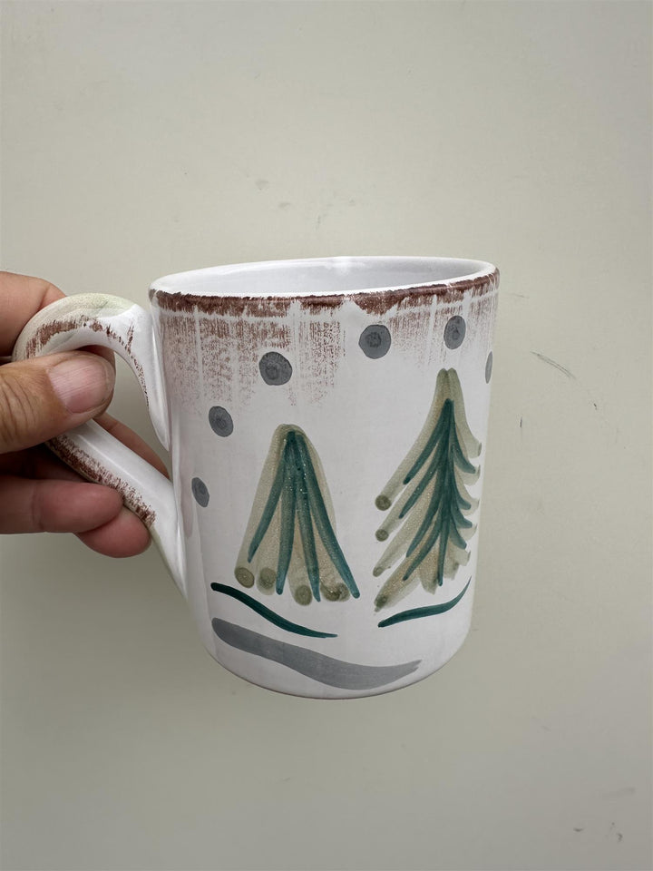 Juletrær natur krus