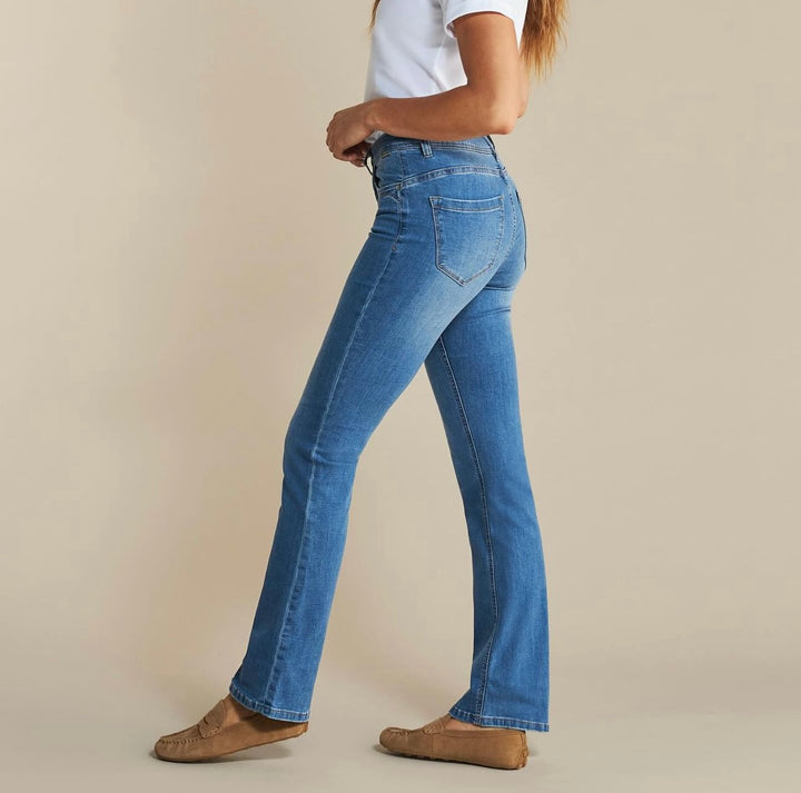 Babette jeans mid stone used L31