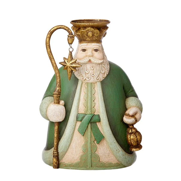 Lysestake Santa Ivy H: 18 cm