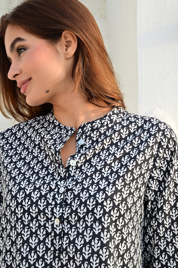 Annabelle lang tunikakjole black