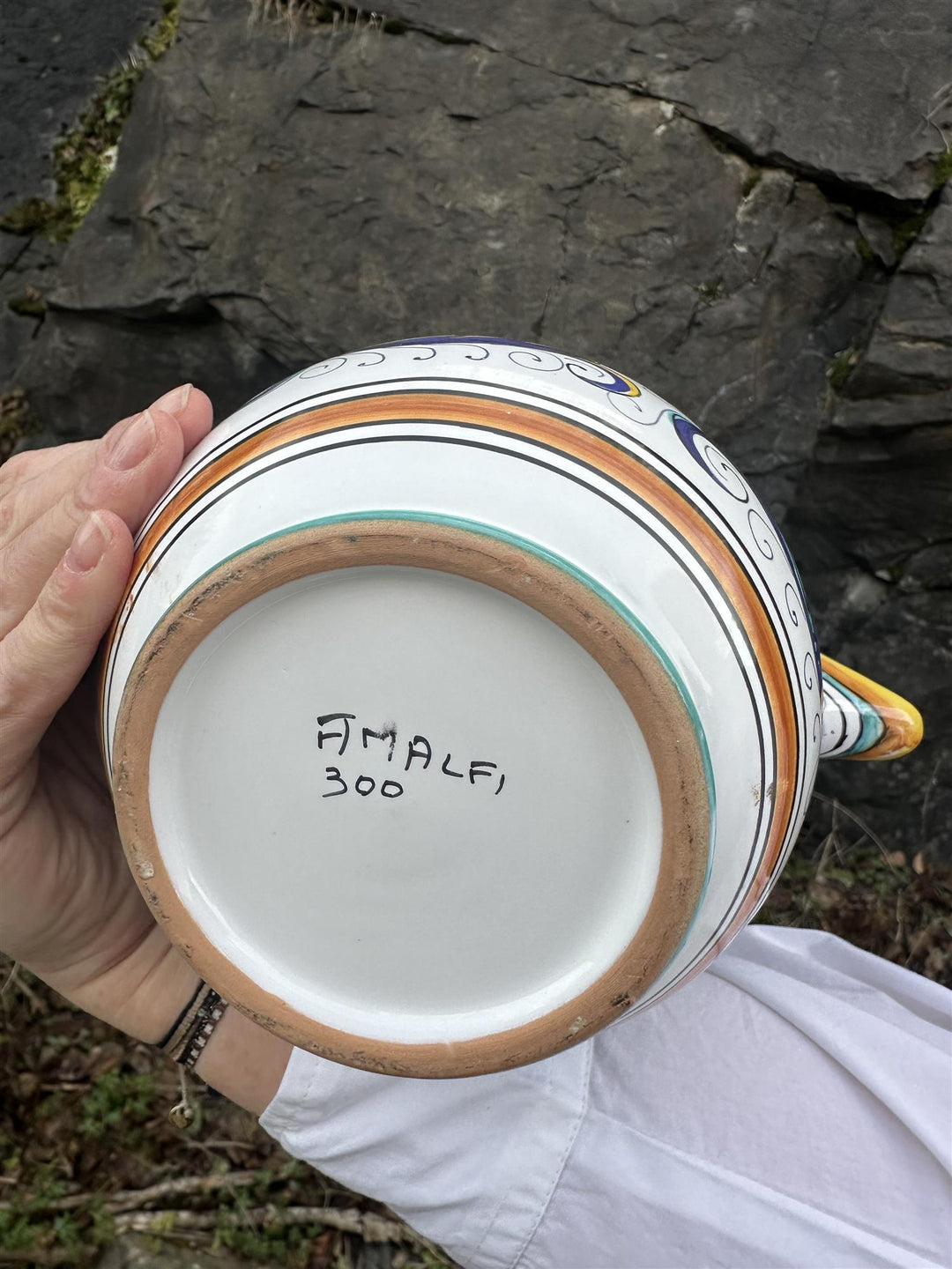 Vintage mugge H: 14,5 cm