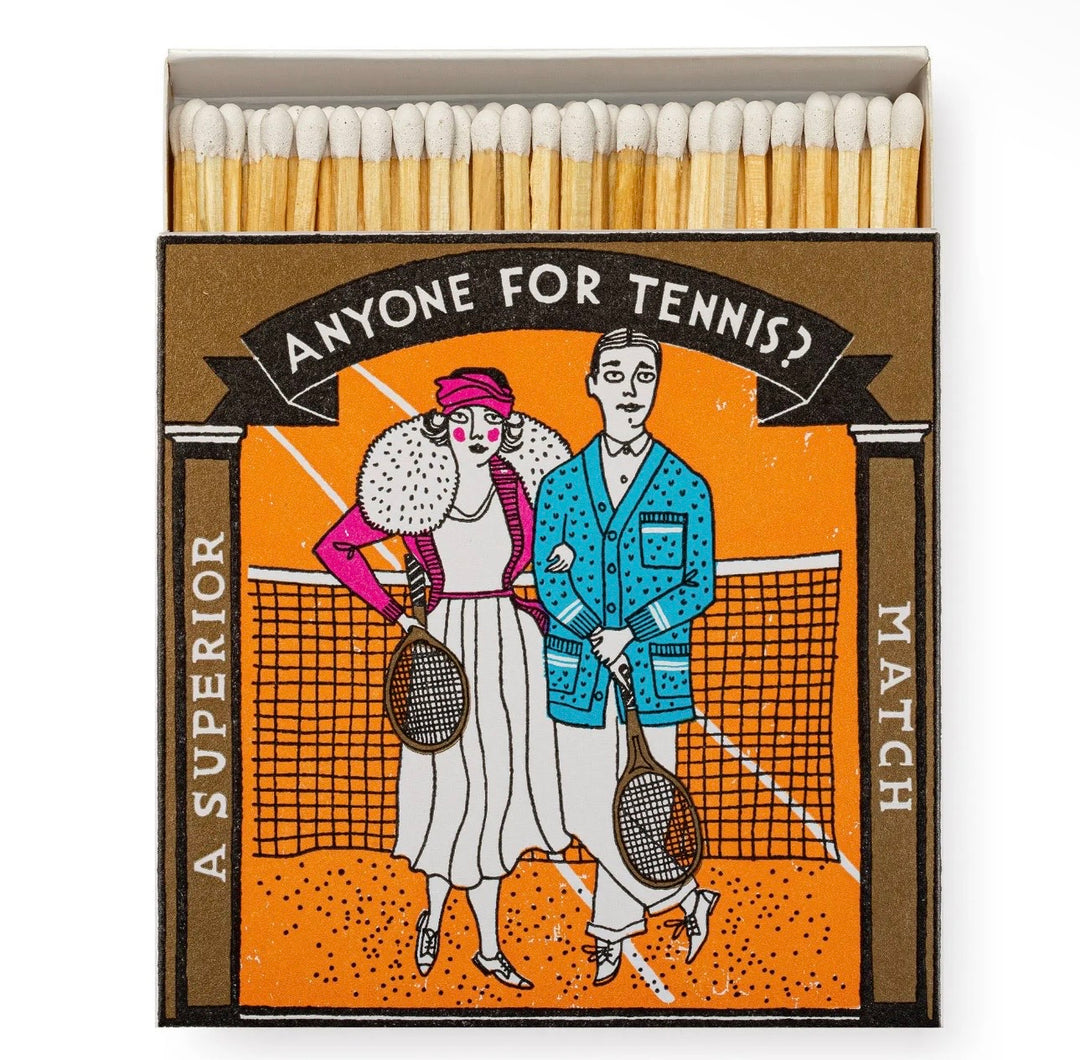 Fyrstikkesk Anyone for tennis